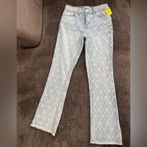 Tilly’s printed jeans